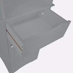 Mobiletto da bagno alto RiverRidge Ashland per biancheria e organizer con cassetto e ripiani