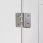 Mobiletto da bagno alto RiverRidge Ashland per biancheria e organizer con cassetto e ripiani