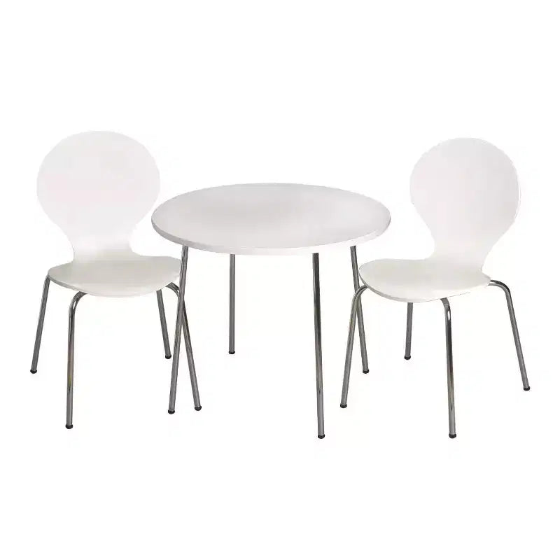 Set 3 pz tavolo e sedie per bambini con gambe cromate - Gift Mark