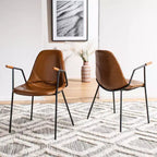 Sedia da pranzo Tanner Mid-Century (set di 2) - DCH3001 - Safavieh