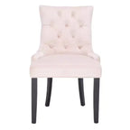 Sedia ad anello Harlow 19 H con rivestimento capitonné e borchie (set di 2) - MCR4716 - Safavieh Couture