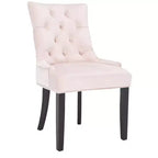Sedia ad anello Harlow 19 H con rivestimento capitonné e borchie (set di 2) - MCR4716 - Safavieh Couture