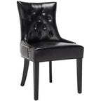Sedia ad anello Harlow 19 H con rivestimento capitonné e borchie (set di 2) - MCR4716 - Safavieh Couture