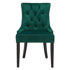 Sedia ad anello Harlow 19 H con rivestimento capitonné e borchie (set di 2) - MCR4716 - Safavieh Couture