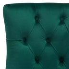 Sedia ad anello Harlow 19 H con rivestimento capitonné e borchie (set di 2) - MCR4716 - Safavieh Couture
