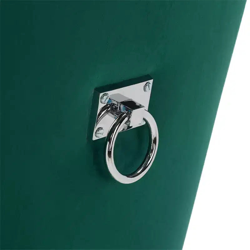 Sedia ad anello Harlow 19 H con rivestimento capitonné e borchie (set di 2) - MCR4716 - Safavieh Couture