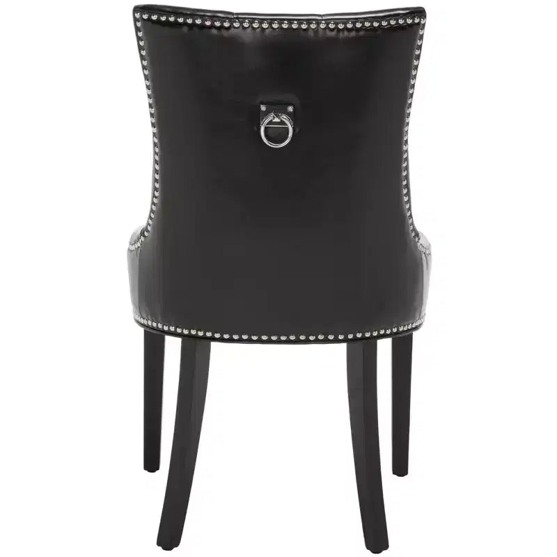 Sedia ad anello Harlow 19 H con rivestimento capitonné e borchie (set di 2) - MCR4716 - Safavieh Couture