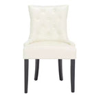 Sedia ad anello Harlow 19 H con rivestimento capitonné e borchie (set di 2) - MCR4716 - Safavieh Couture