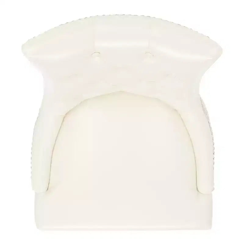 Sedia ad anello Harlow 19 H con rivestimento capitonné e borchie (set di 2) - MCR4716 - Safavieh Couture