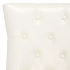 Sedia ad anello Harlow 19 H con rivestimento capitonné e borchie (set di 2) - MCR4716 - Safavieh Couture