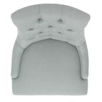 Sedia ad anello Harlow 19 H con rivestimento capitonné e borchie (set di 2) - MCR4716 - Safavieh Couture