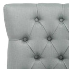 Sedia ad anello Harlow 19 H con rivestimento capitonné e borchie (set di 2) - MCR4716 - Safavieh Couture