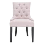 Sedia ad anello Harlow 19 H con rivestimento capitonné e borchie (set di 2) - MCR4716 - Safavieh Couture