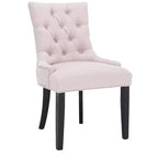 Sedia ad anello Harlow 19 H con rivestimento capitonné e borchie (set di 2) - MCR4716 - Safavieh Couture