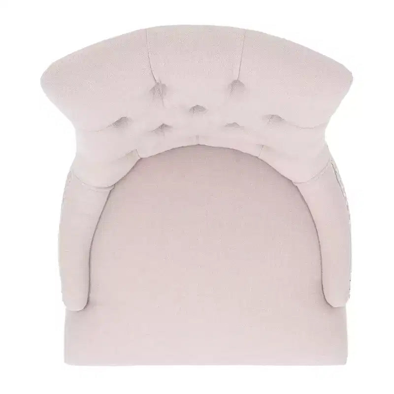Sedia ad anello Harlow 19 H con rivestimento capitonné e borchie (set di 2) - MCR4716 - Safavieh Couture