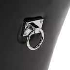 Sedia ad anello Harlow 19 H con rivestimento capitonné e borchie (set di 2) - MCR4716 - Safavieh Couture