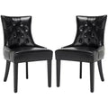 Harlow 19 H Tufted Ring Chair With Nail Head Trim (Set of 2) - MCR4716 - Safavieh Couture