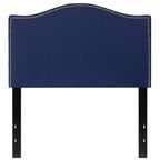 Flash Furniture Lexington Arched Upholstered Headboard with Accent Nail Trim