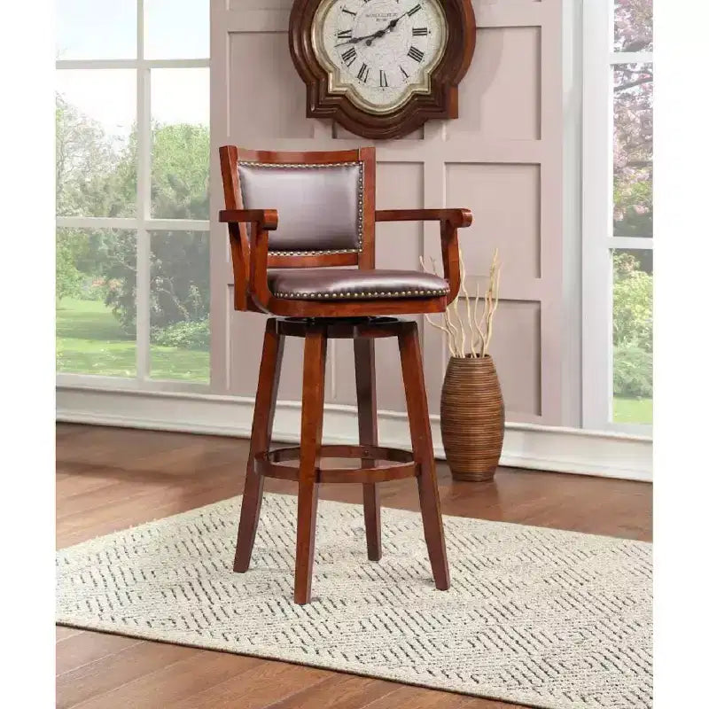 Sgabello da bar girevole Broadmoor extra alto 34 - Boraam