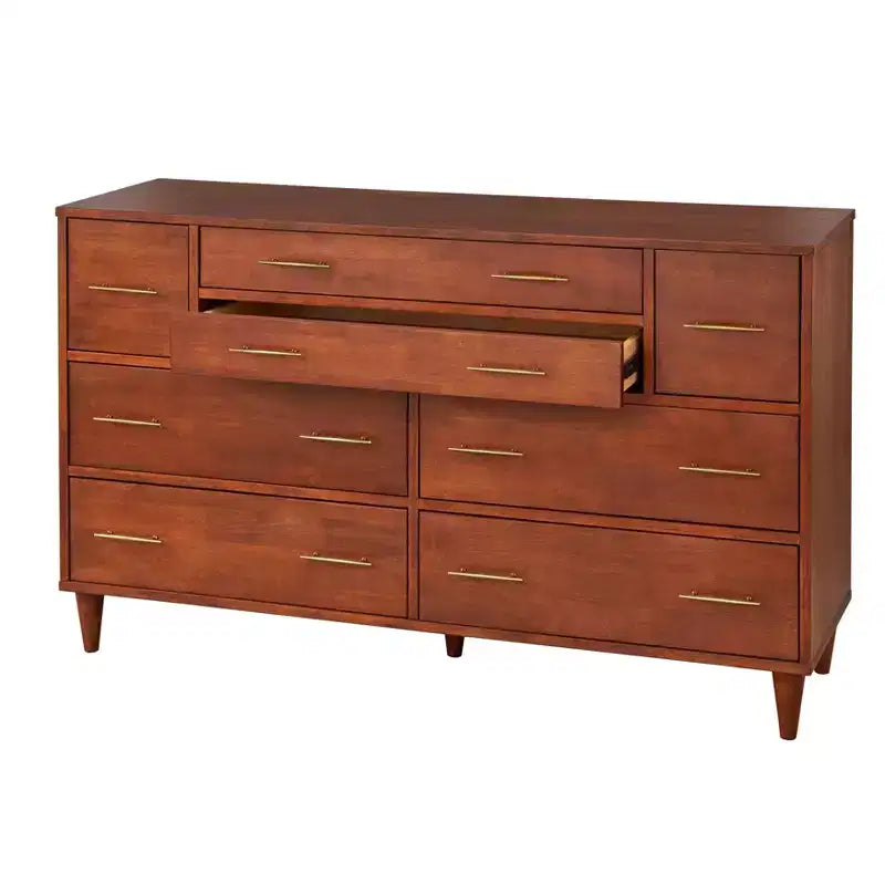 Cassettiera a 8 cassetti Lifestorey Ana stile moderno di metà secolo