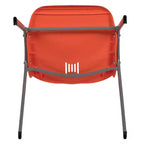 Sedia impilabile ergonomica Flash Furniture serie HERCULES, capacità 399 kg, con telaio in metallo