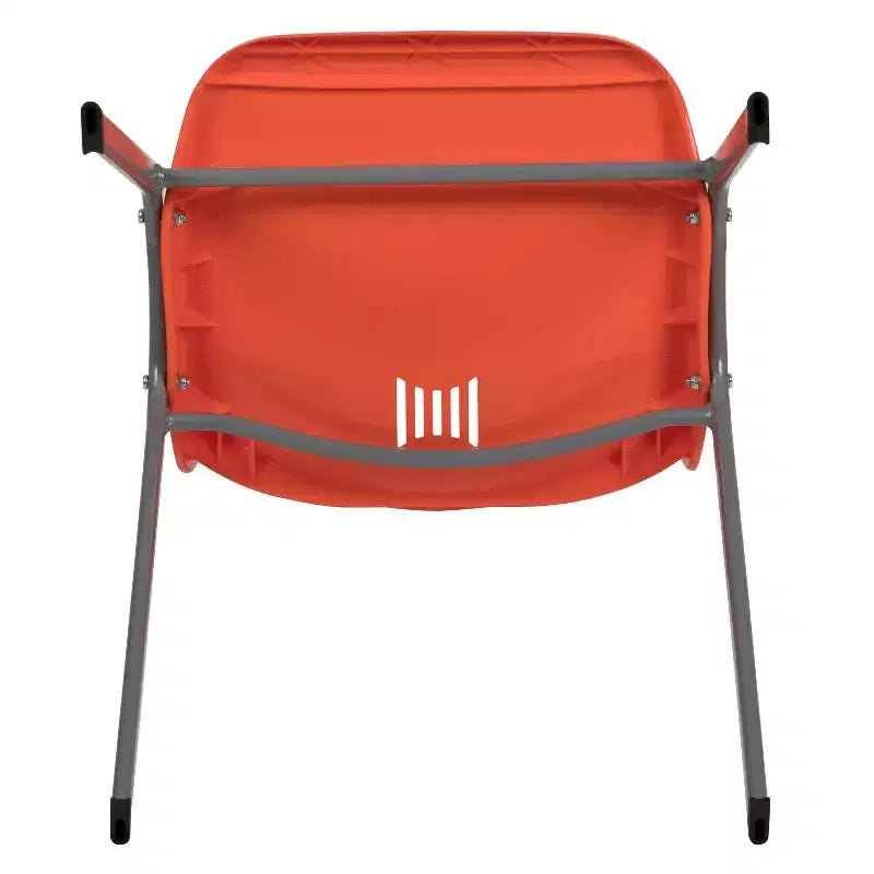 Sedia impilabile ergonomica Flash Furniture serie HERCULES, capacità 399 kg, con telaio in metallo