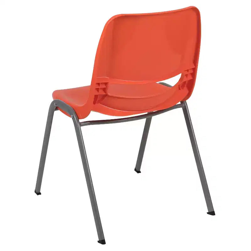 Sedia impilabile ergonomica Flash Furniture serie HERCULES, capacità 399 kg, con telaio in metallo