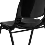 Sedia impilabile ergonomica Flash Furniture serie HERCULES, capacità 399 kg, con telaio in metallo