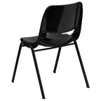 Sedia impilabile ergonomica Flash Furniture serie HERCULES, capacità 399 kg, con telaio in metallo