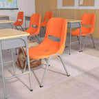 Sedia impilabile ergonomica Flash Furniture serie HERCULES, capacità 399 kg, con telaio in metallo