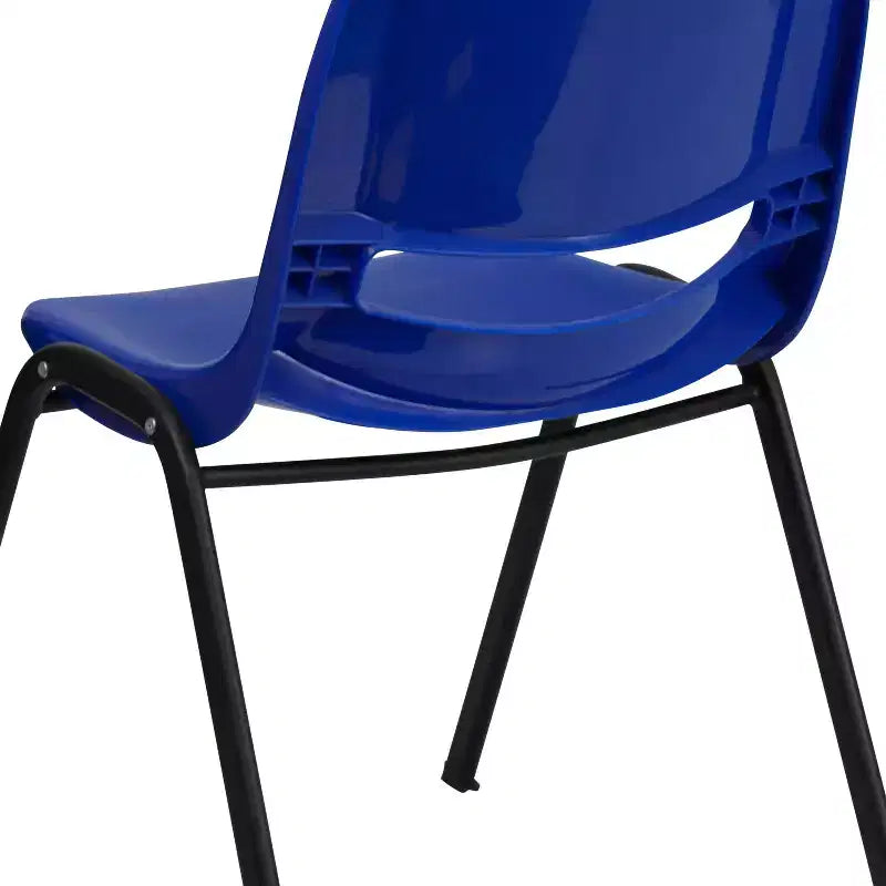 Sedia impilabile ergonomica Flash Furniture serie HERCULES, capacità 399 kg, con telaio in metallo