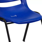 Sedia impilabile ergonomica Flash Furniture serie HERCULES, capacità 399 kg, con telaio in metallo