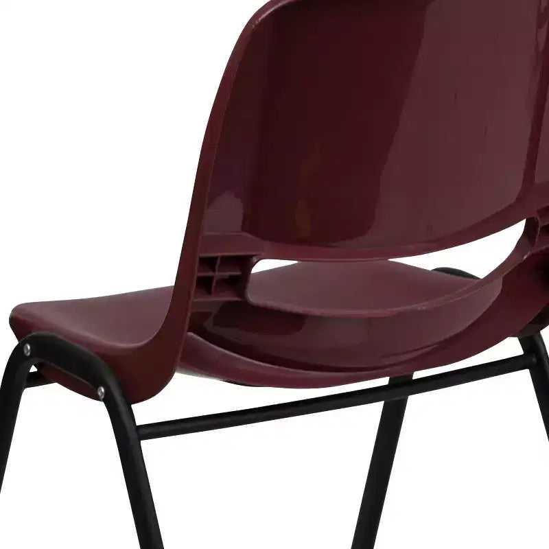 Sedia impilabile ergonomica Flash Furniture serie HERCULES, capacità 399 kg, con telaio in metallo