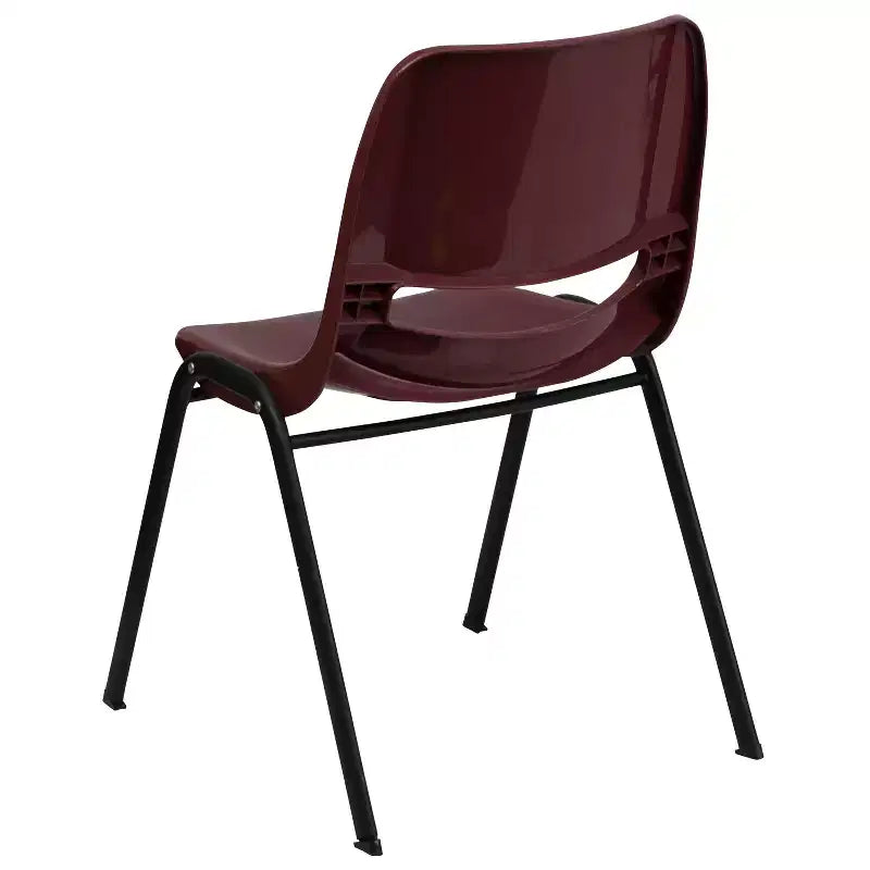 Sedia impilabile ergonomica Flash Furniture serie HERCULES, capacità 399 kg, con telaio in metallo