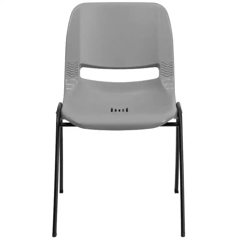 Sedia impilabile ergonomica Flash Furniture serie HERCULES, capacità 399 kg, con telaio in metallo