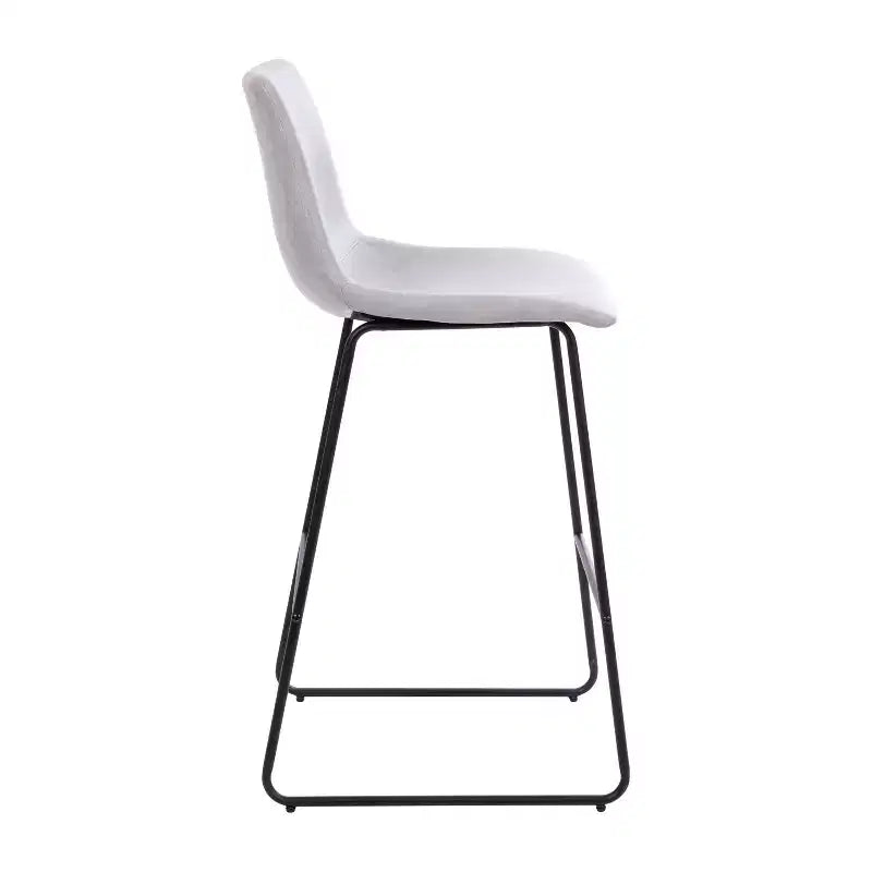 Flash Furniture Sgabelli da Bar con Altezza da Bar in Similpelle di Qualità Commerciale, Set da 2, 76 cm