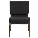 Sedia da chiesa Flash Furniture HERCULES Series con larghezza di 53,34 cm e leggio