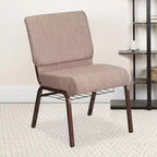 Sedia da chiesa Flash Furniture HERCULES Series con larghezza di 53,34 cm e leggio