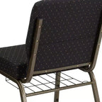 Sedia da chiesa Flash Furniture HERCULES Series con larghezza di 53,34 cm e leggio