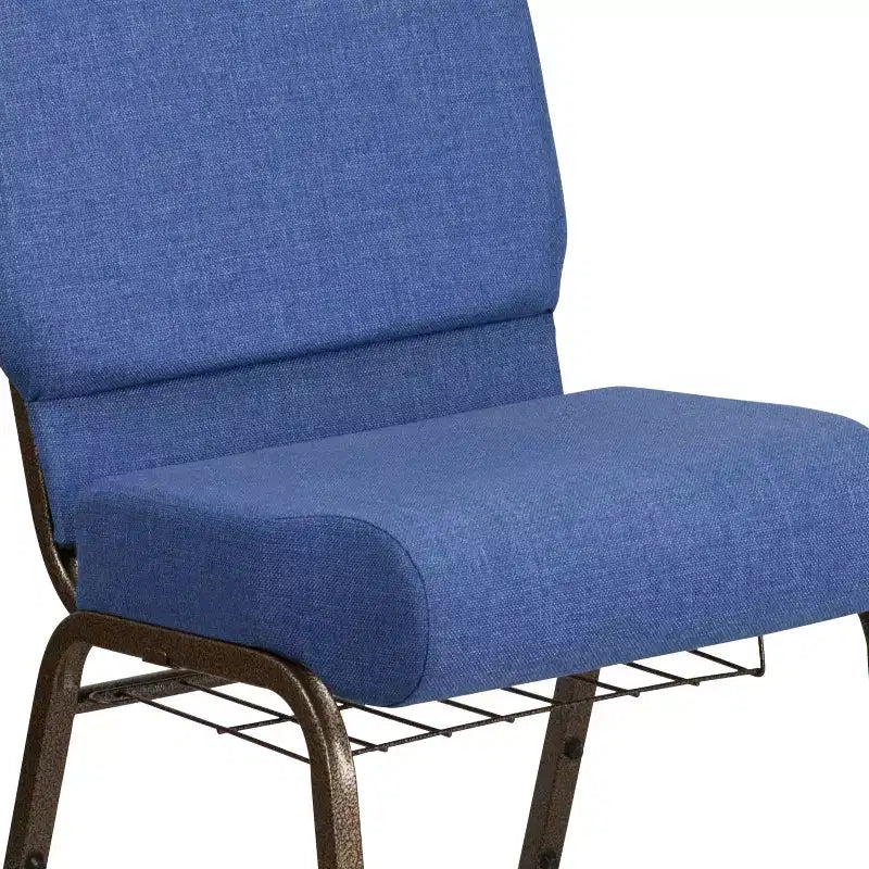 Sedia da chiesa Flash Furniture HERCULES Series con larghezza di 53,34 cm e leggio