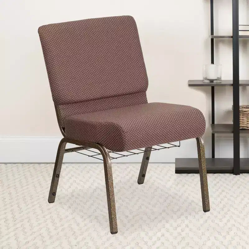 Sedia da chiesa Flash Furniture HERCULES Series con larghezza di 53,34 cm e leggio