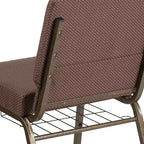 Sedia da chiesa Flash Furniture HERCULES Series con larghezza di 53,34 cm e leggio