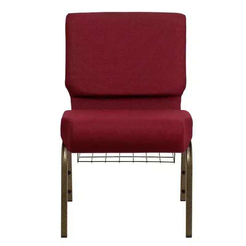 Sedia da chiesa Flash Furniture HERCULES Series con larghezza di 53,34 cm e leggio