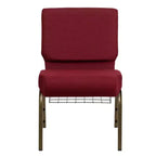 Sedia da chiesa Flash Furniture HERCULES Series con larghezza di 53,34 cm e leggio