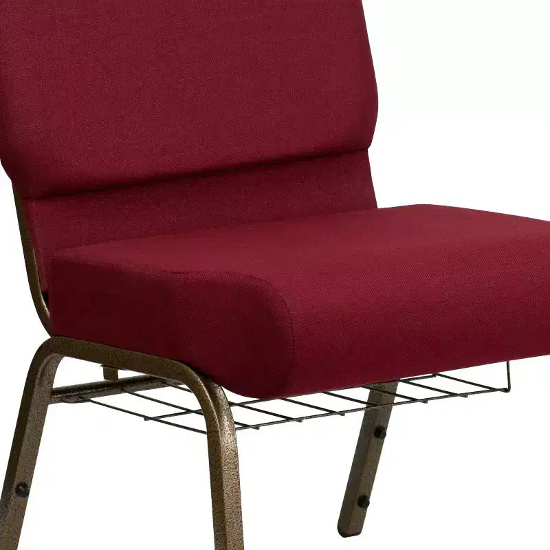 Sedia da chiesa Flash Furniture HERCULES Series con larghezza di 53,34 cm e leggio