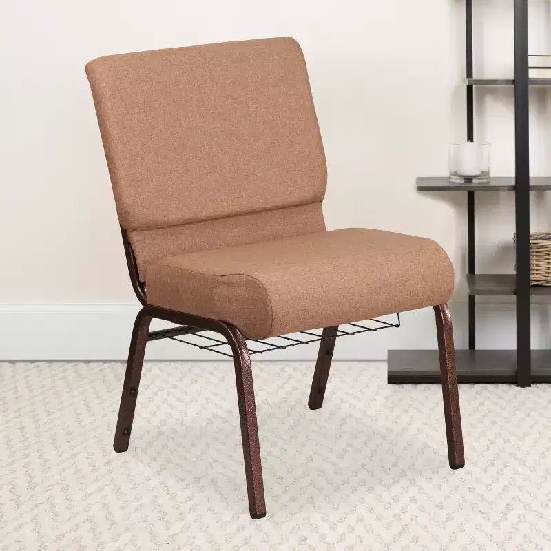 Sedia da chiesa Flash Furniture HERCULES Series con larghezza di 53,34 cm e leggio