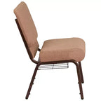 Sedia da chiesa Flash Furniture HERCULES Series con larghezza di 53,34 cm e leggio
