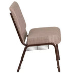 Sedia da chiesa Flash Furniture HERCULES Series con larghezza di 53,34 cm e leggio