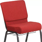 Sedia da chiesa Flash Furniture HERCULES Series con larghezza di 53,34 cm e leggio