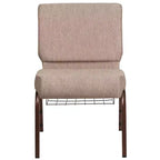 Sedia da chiesa Flash Furniture HERCULES Series con larghezza di 53,34 cm e leggio